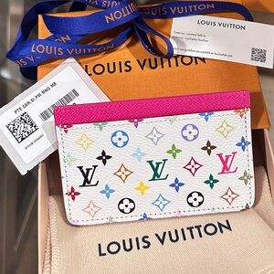🆕❤️😍 Louis Vuitton X Murakami Card Holder